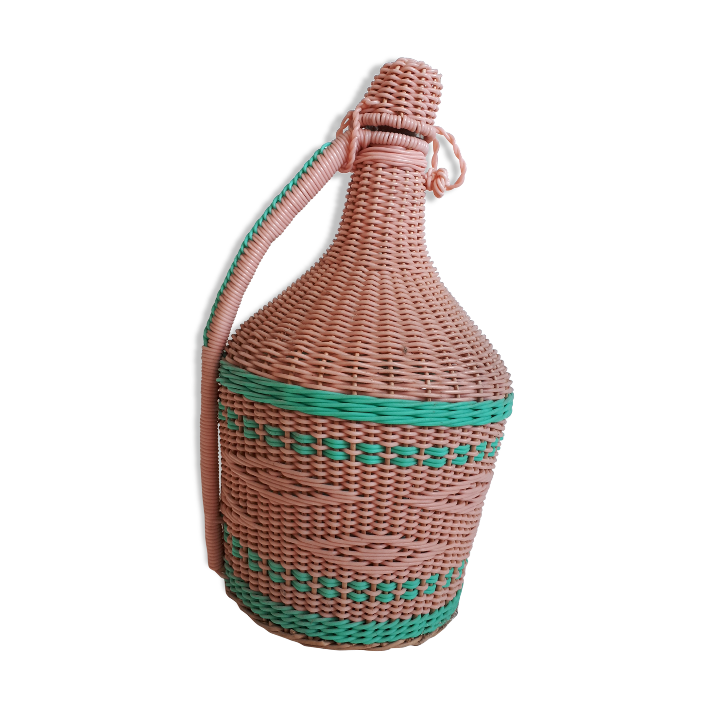 Bottle 6L scoubidou pink