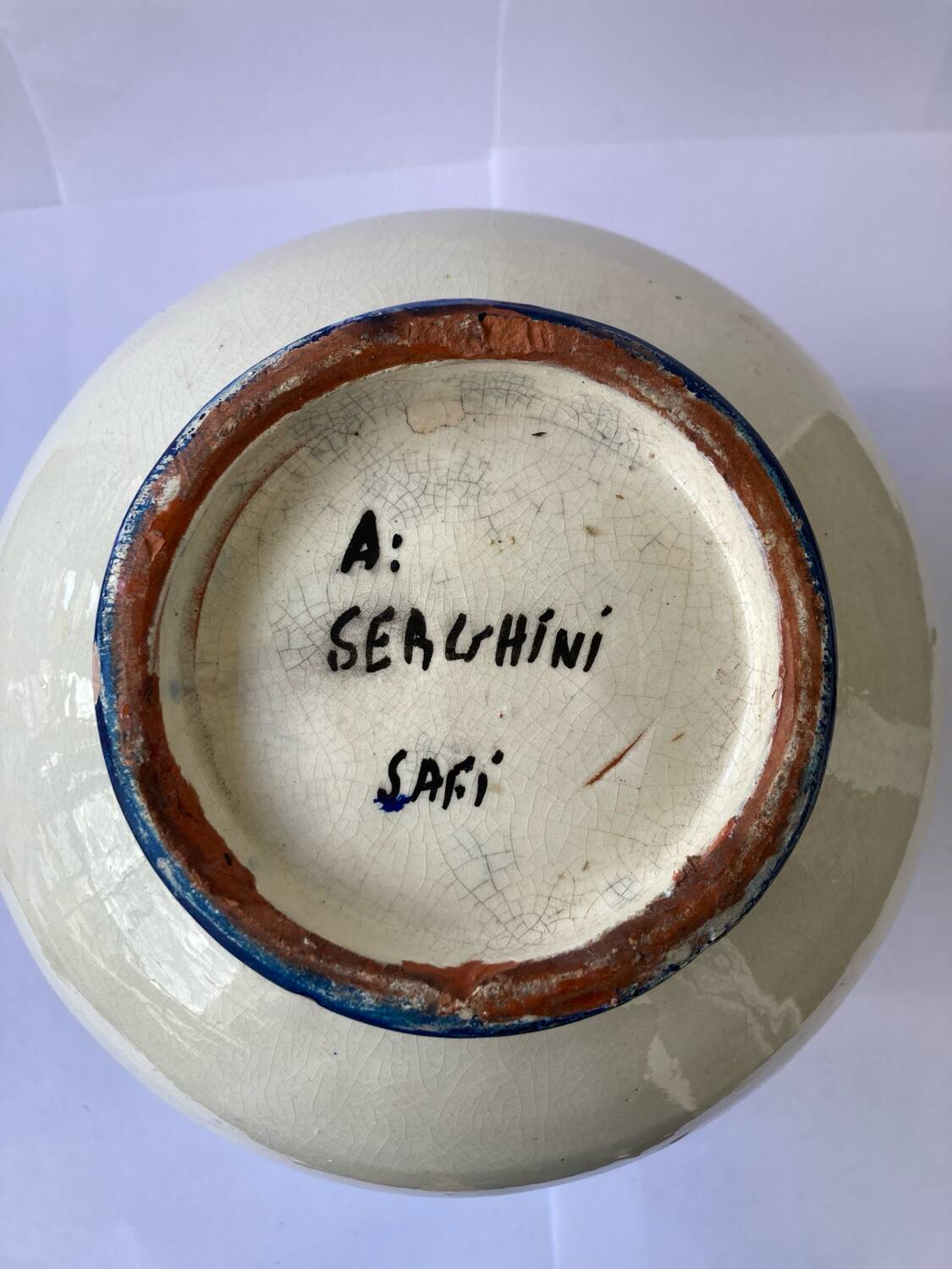 Vase marocain Serghini Safi
