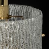 Large Murano hanging lamp by Hillebrand, 1970s