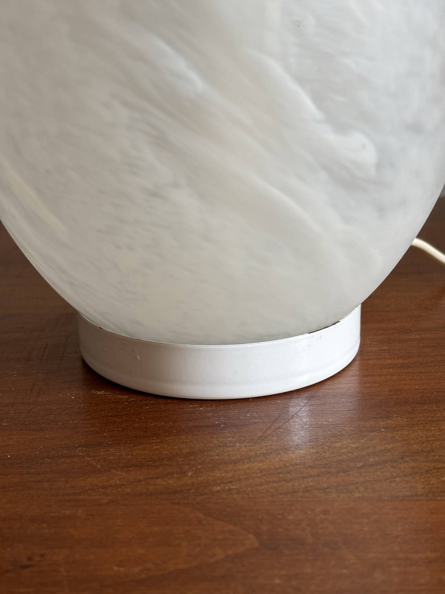 Vintage egg lamp