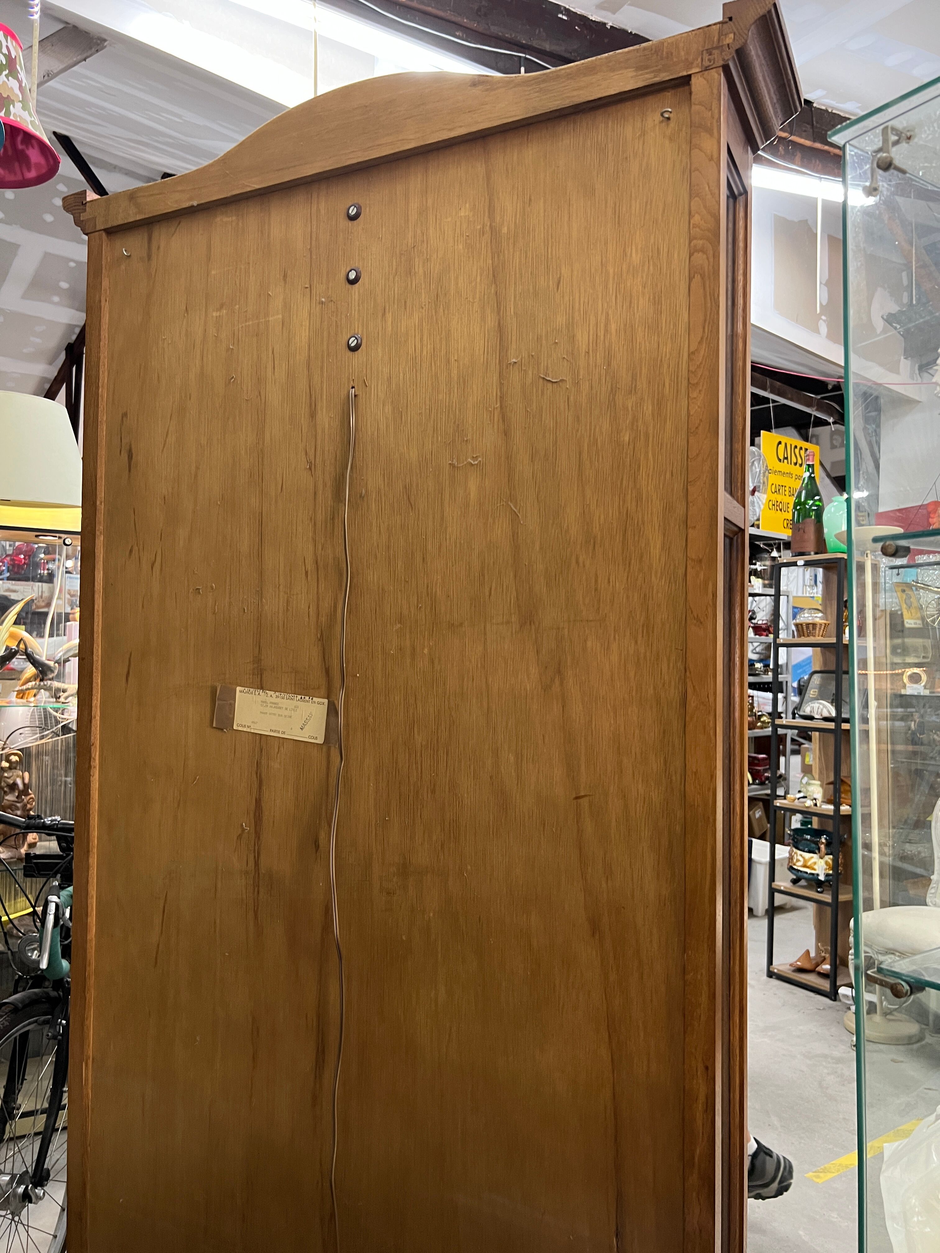 Artisanal Comtoise oak clock