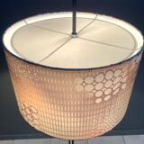 VEB Floor lamp 1960s black tripod base