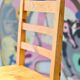 Chaise montagne sapin - France 1960