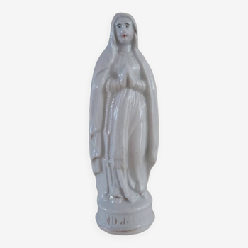 Statuette Notre-Dame de Lourdes en porcelaine