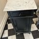 Commode plateau en marbre