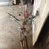 Motobecane brand red vintage '60s brand vintage bike in good condition