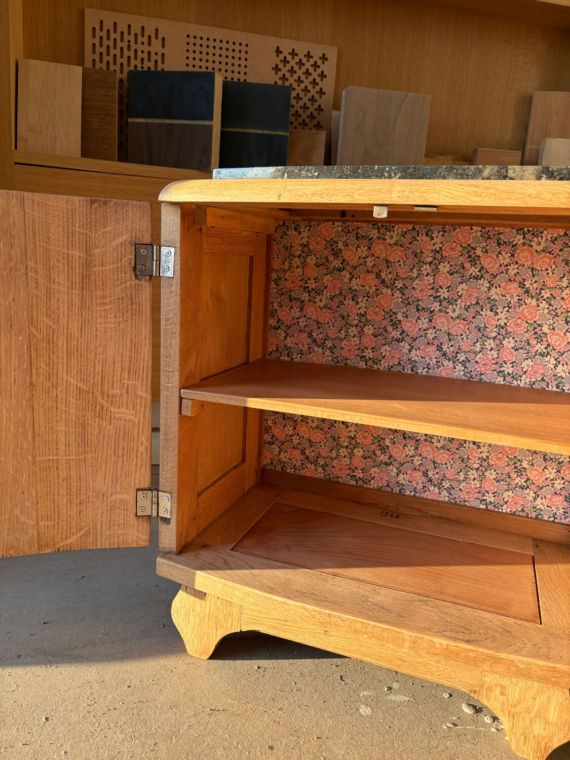 Renovated Art Deco bedside table