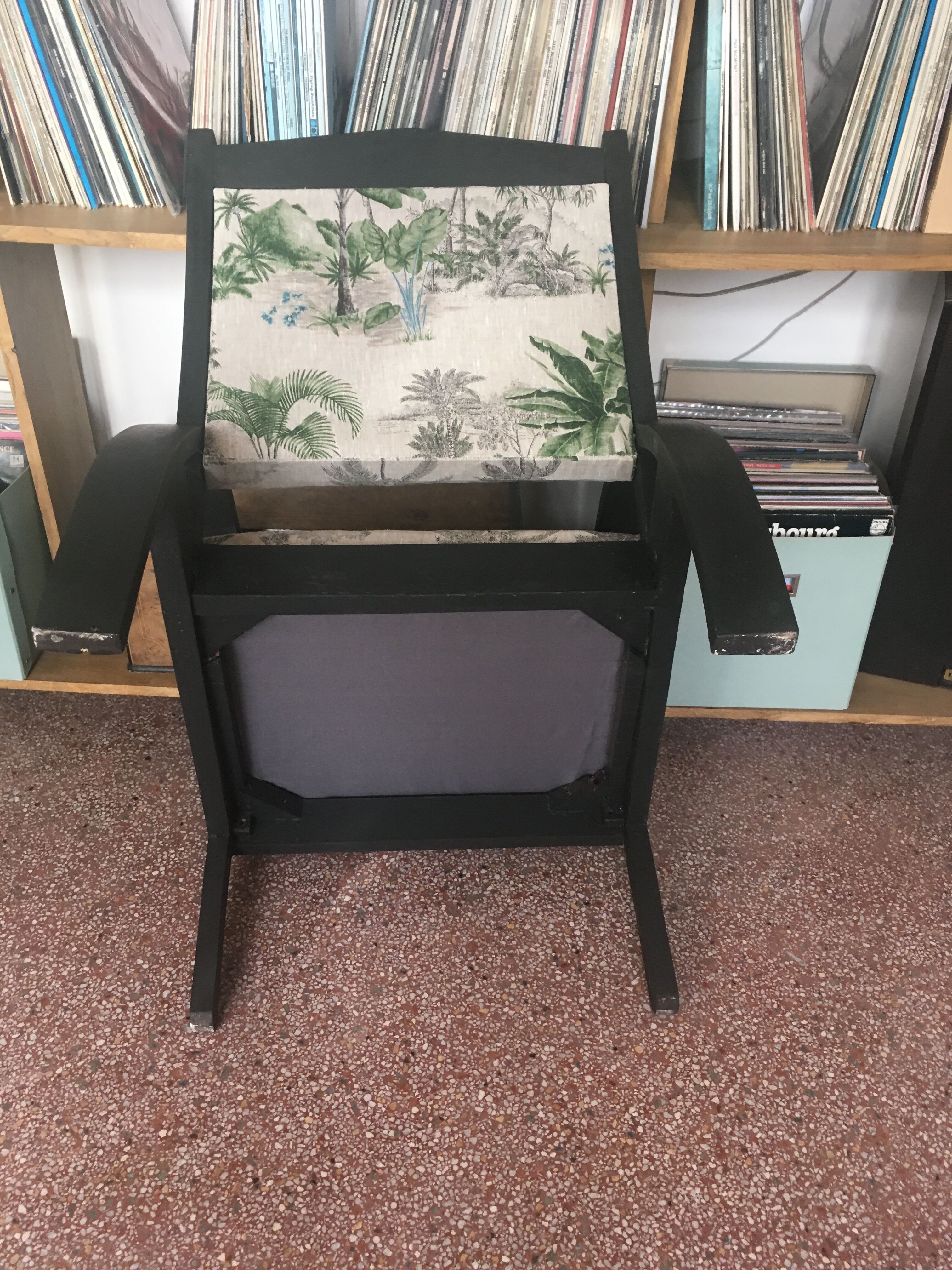 Completely restored Colonial armchair