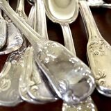 36-piece silver-plated cutlery set