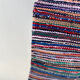 Tapis kilim fines rayures rosé