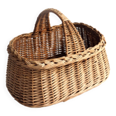 Old rattan basket