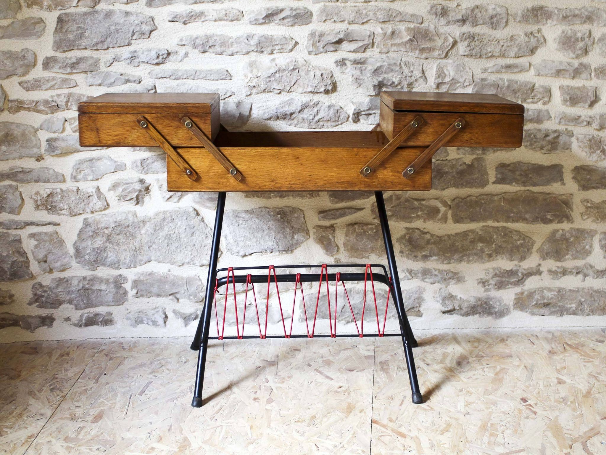 Travailleuse porte-revue scoubidou
