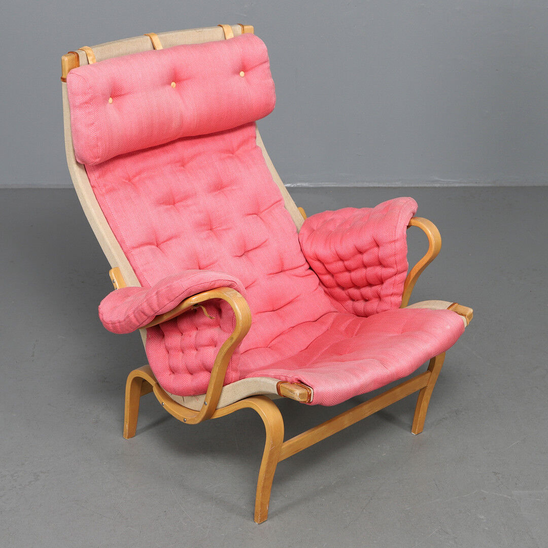 Pernilla armchair by Bruno Mathsson by DUX.  1970s-80s