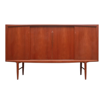 1960s teak sideboard Axel Christensen with sliding doors