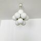Opaline Sputnik Chandelier by Kaiser Leuchten