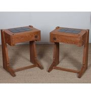 Pair of bedside tables, 1960