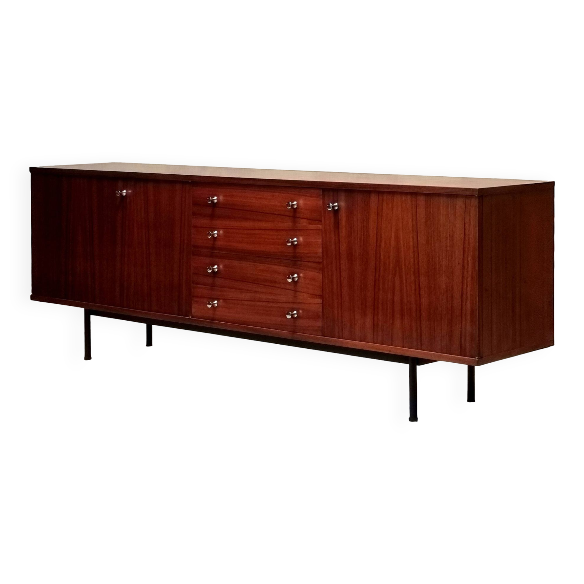 Sideboard by Alain Richard Model 324 - TV cabinet - Rosewood - Ca 1950