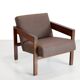 Hein Stolle for 't Spectrum wenge wooden armchair model SZ25 / SZ80