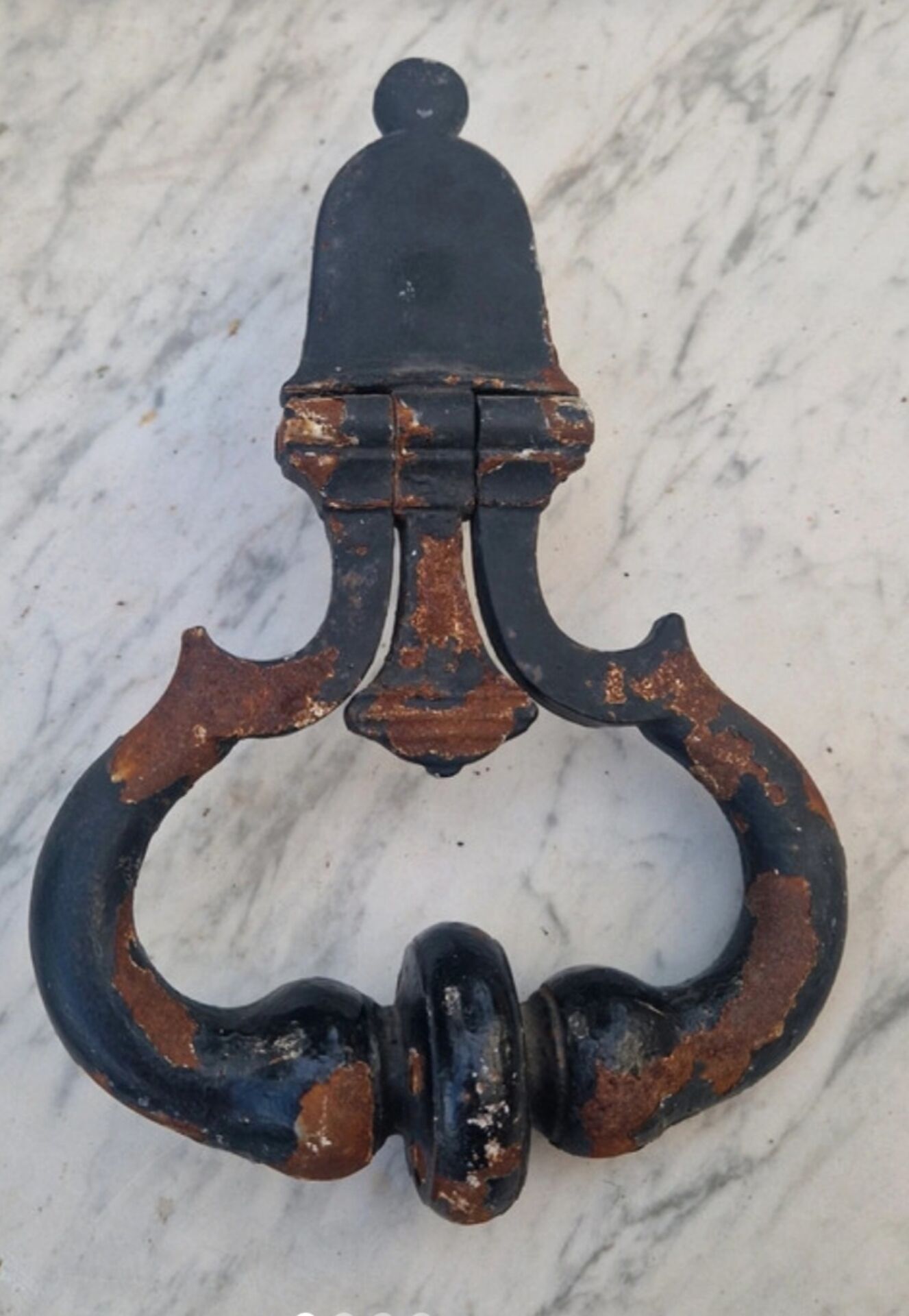Wrought iron door knocker