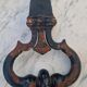 Wrought iron door knocker
