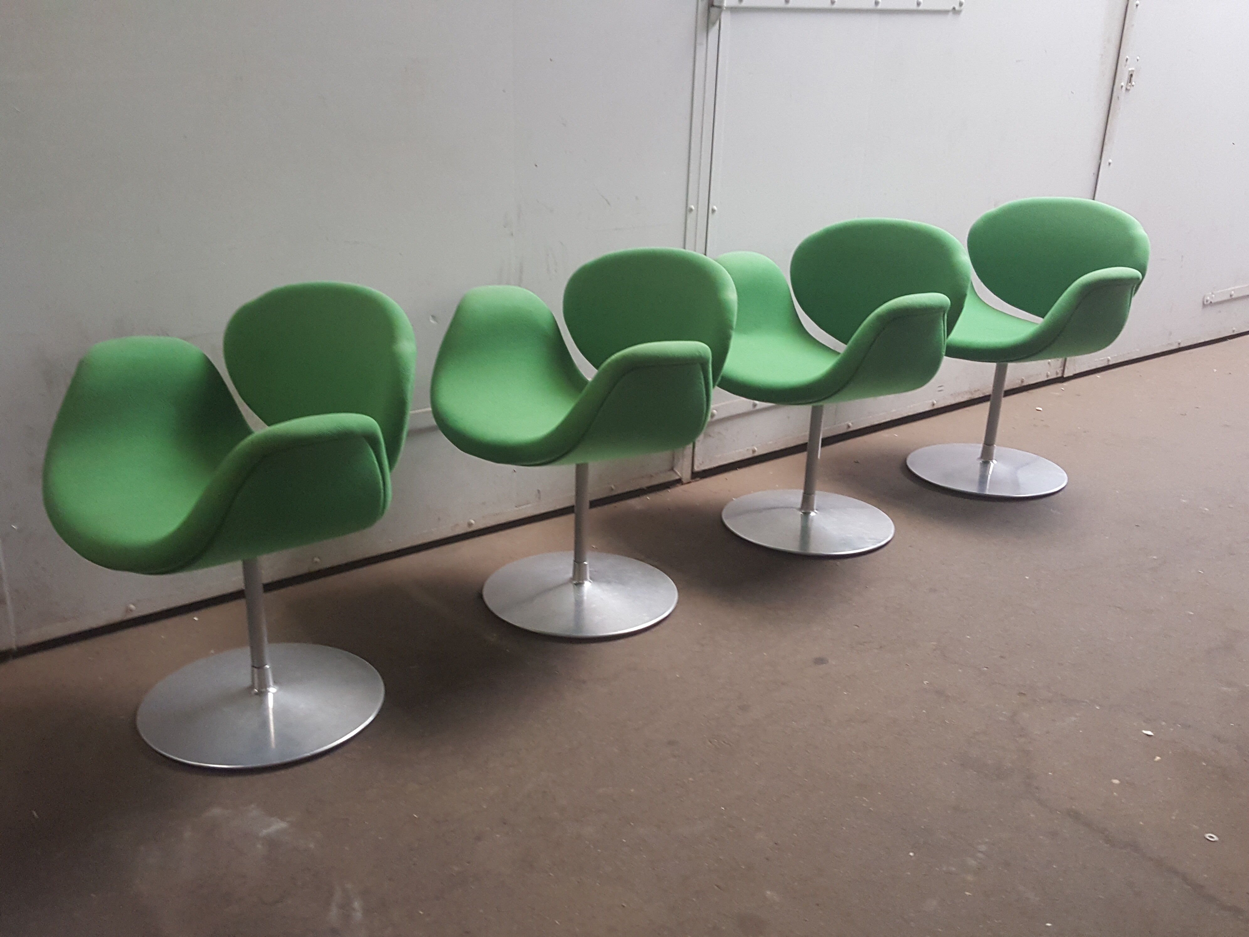 Lot of 4 Pierre Paulin Tulip Chair