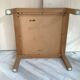 Table basse scandinave, design 1970, en bois de chêne