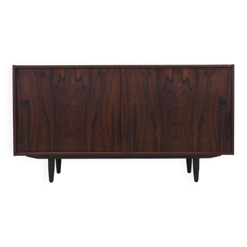 Enfilade en bois de rose, design danois, années 1970, fabricant : Farsø Møbelfabrik