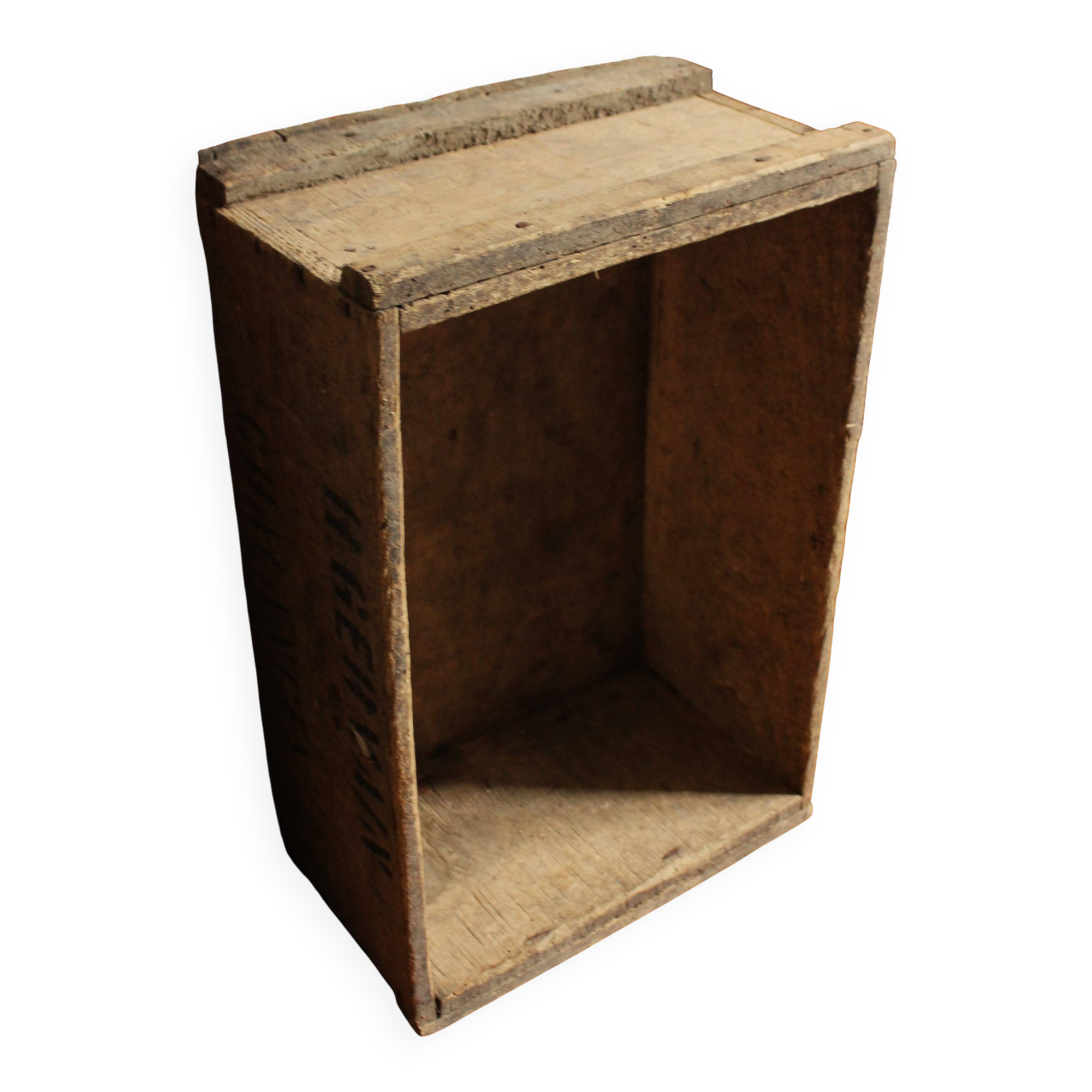 Wooden box storage furniture Germain