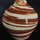 Vintage mixed clay vase