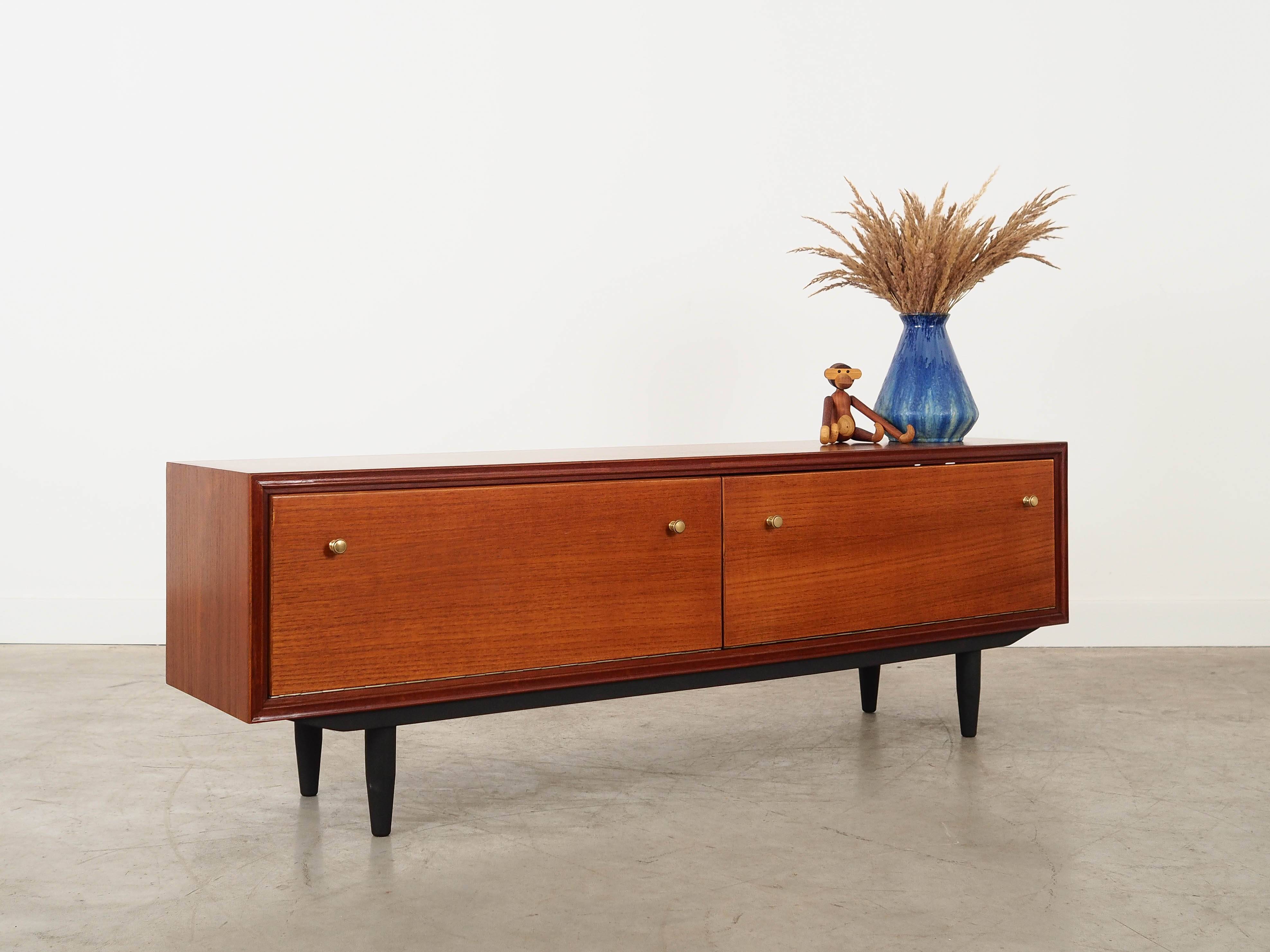 Teak sideboard, German design, 1970s, made in Germany