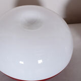 Lampe de table en verre midcentury, designer stepan tabery, opp jihlava, tchéquie, années 1960
