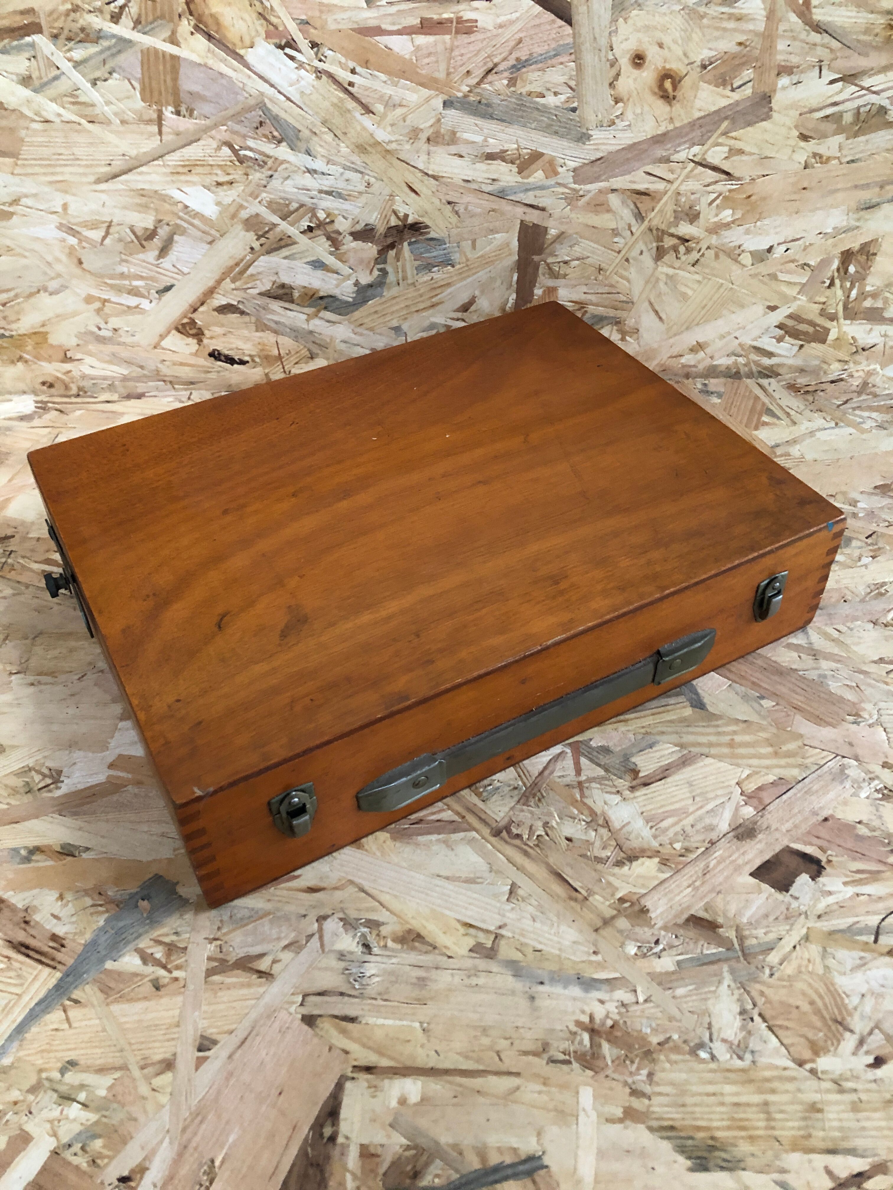 Old wood painter's case