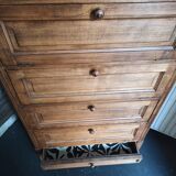 Vintage shoe cabinet