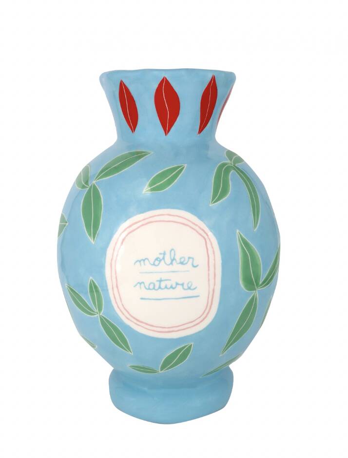 “Mother Nature” flower vase