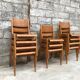 Series of 11 chairs 1950/1960