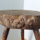 Brutalist tripod farm stool
