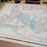Printed in 1879, The Roman Empire, Authentic Vintage (frame not included)