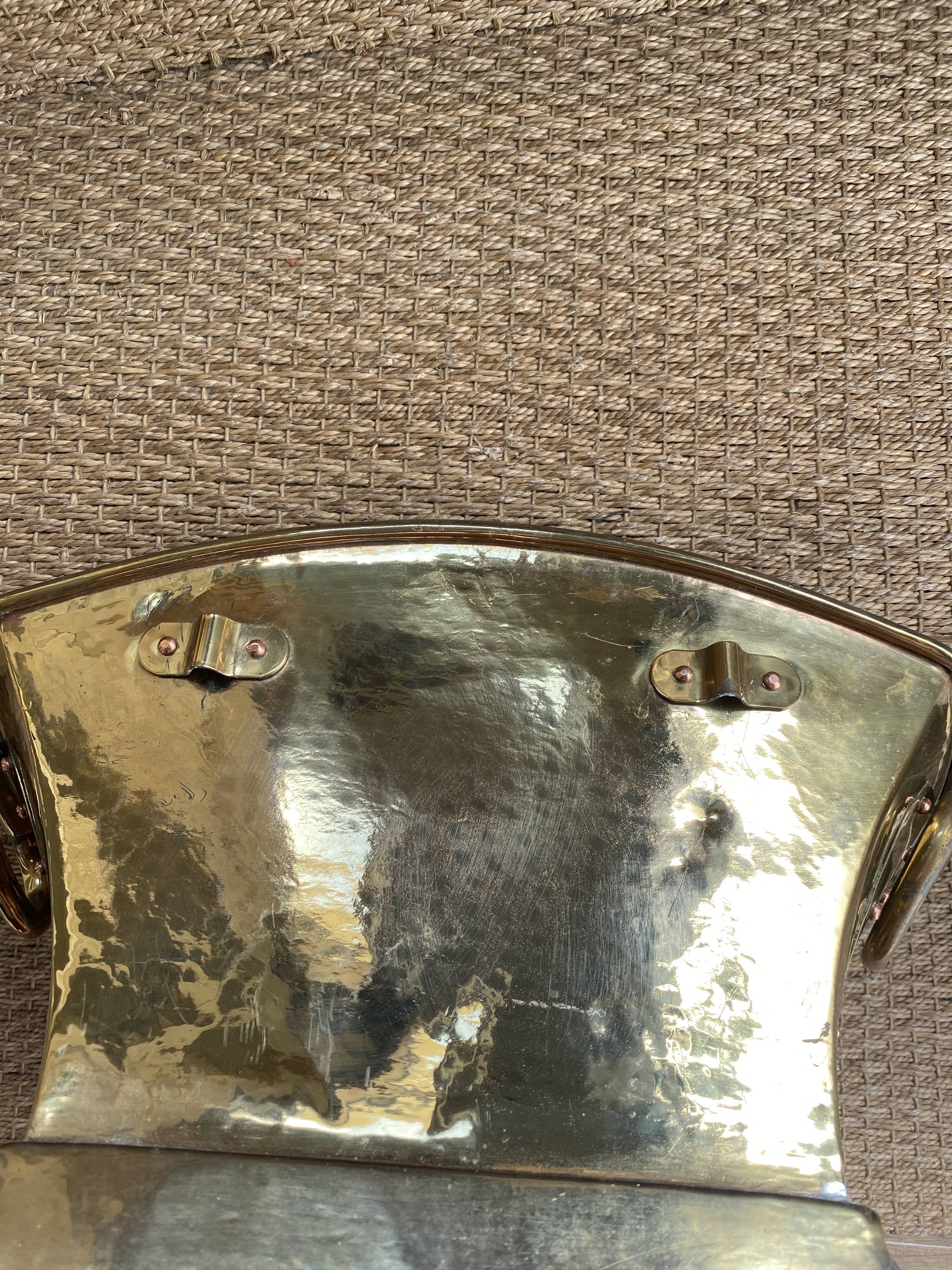 Copper fountain decoration