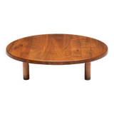 T02P Coffee Table by Pierre Chapo, France, 1960s