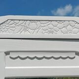 White art deco Parisian wardrobe