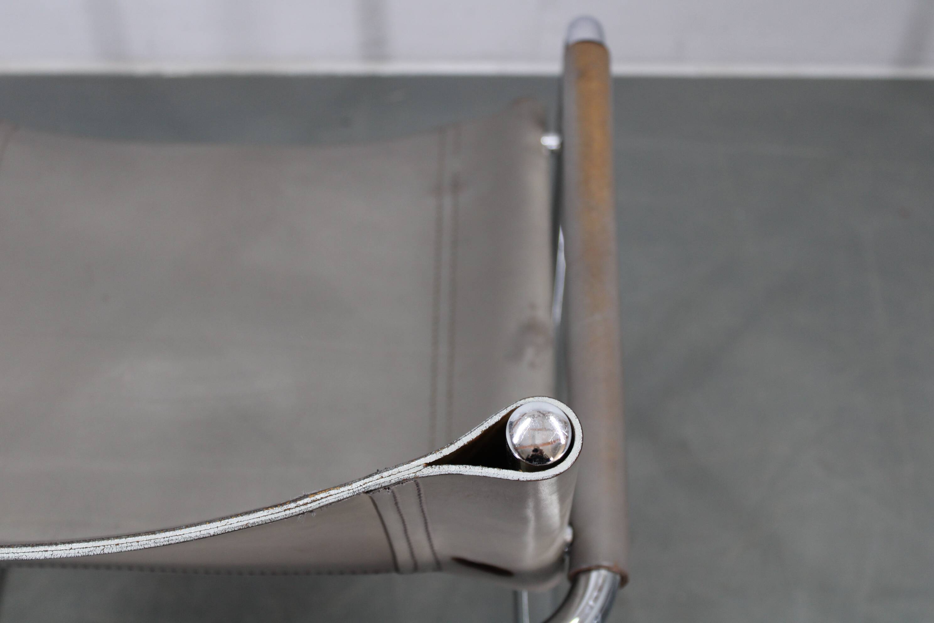 Set of four Bauhaus cantilever armchairs by Mart Stam, Italy