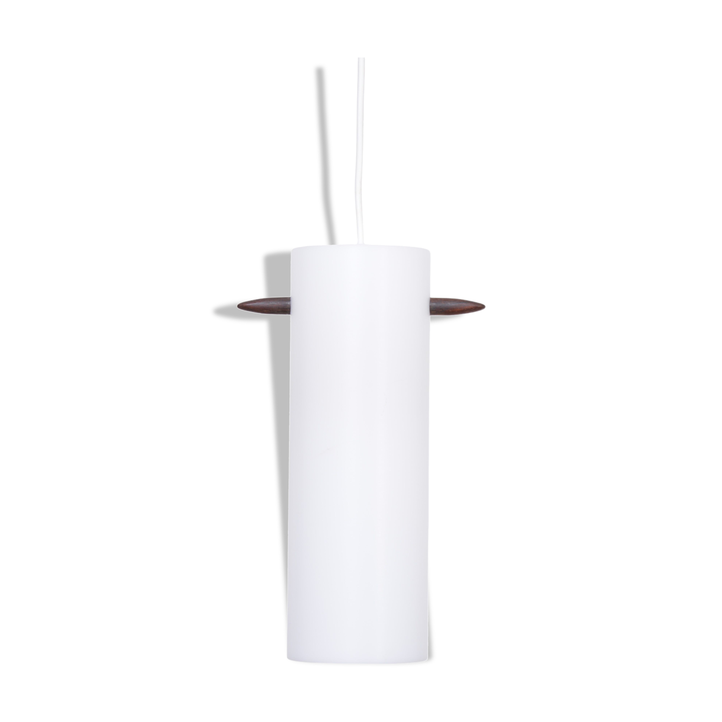 Lampe à suspension suédoise moderne du milieu du siècle par Uno et Östen Kristiansson pour Luxus