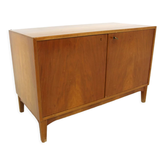 Scandinavian walnut chest of drawers, Sweden, 1960