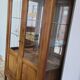 Large elegant glass cabinet