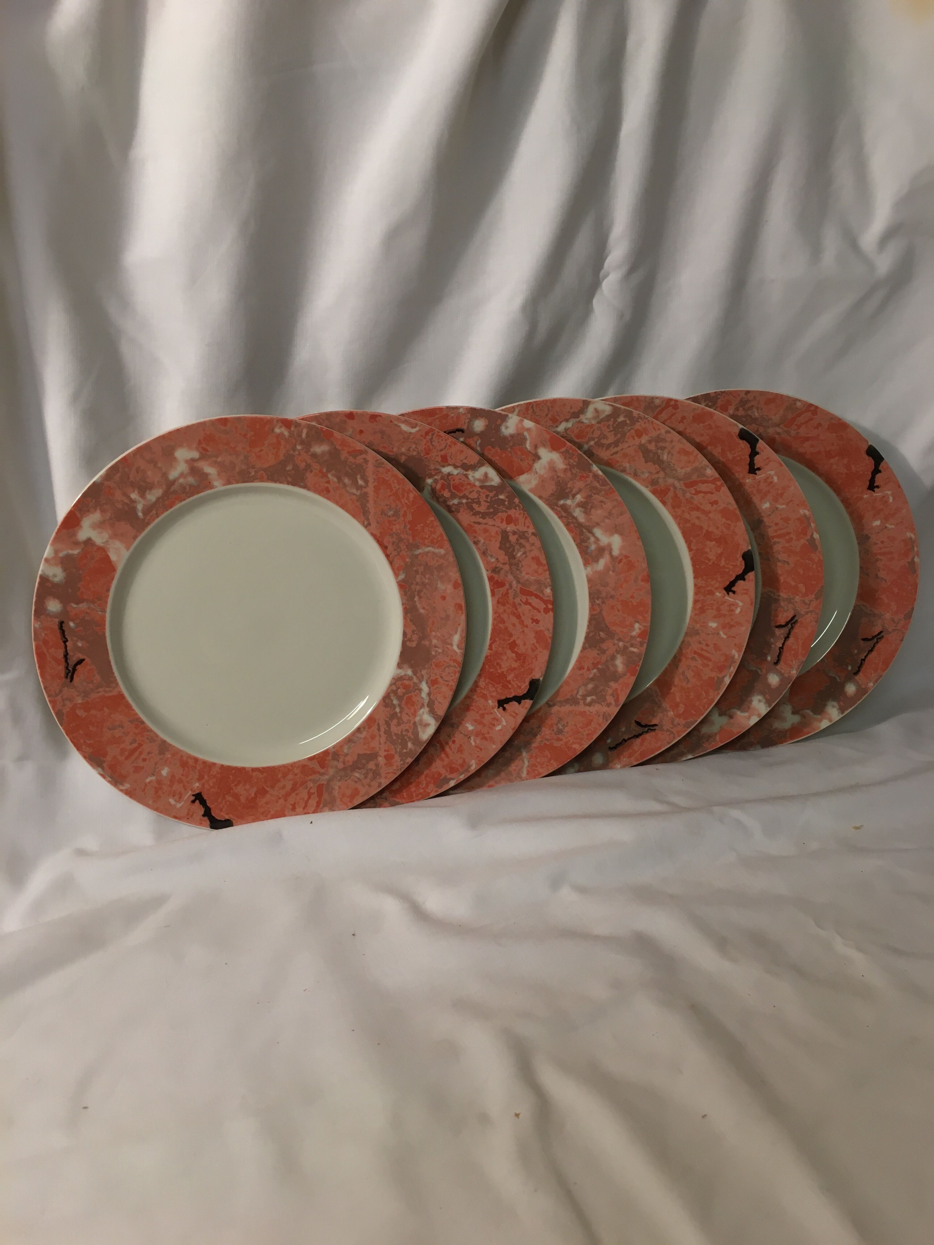 6 Dessert plates Villeroy and Boch model Siena