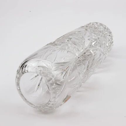 Handmade crystal vase Dresden Crystal - H 30 cm