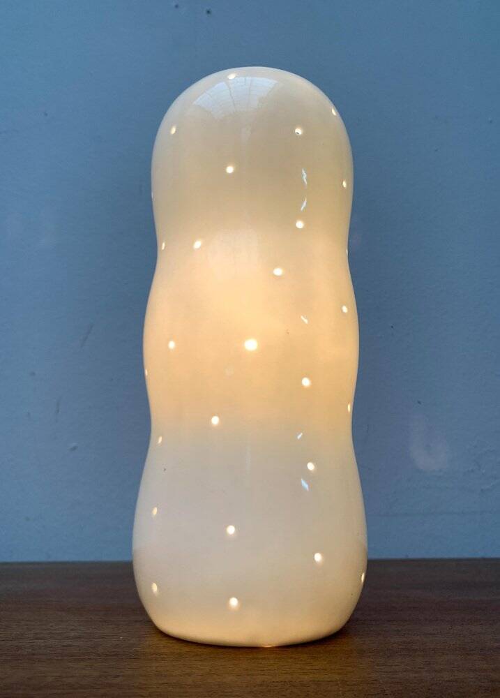 Postmodern porcelain table lamp from Ikea, 2000s.