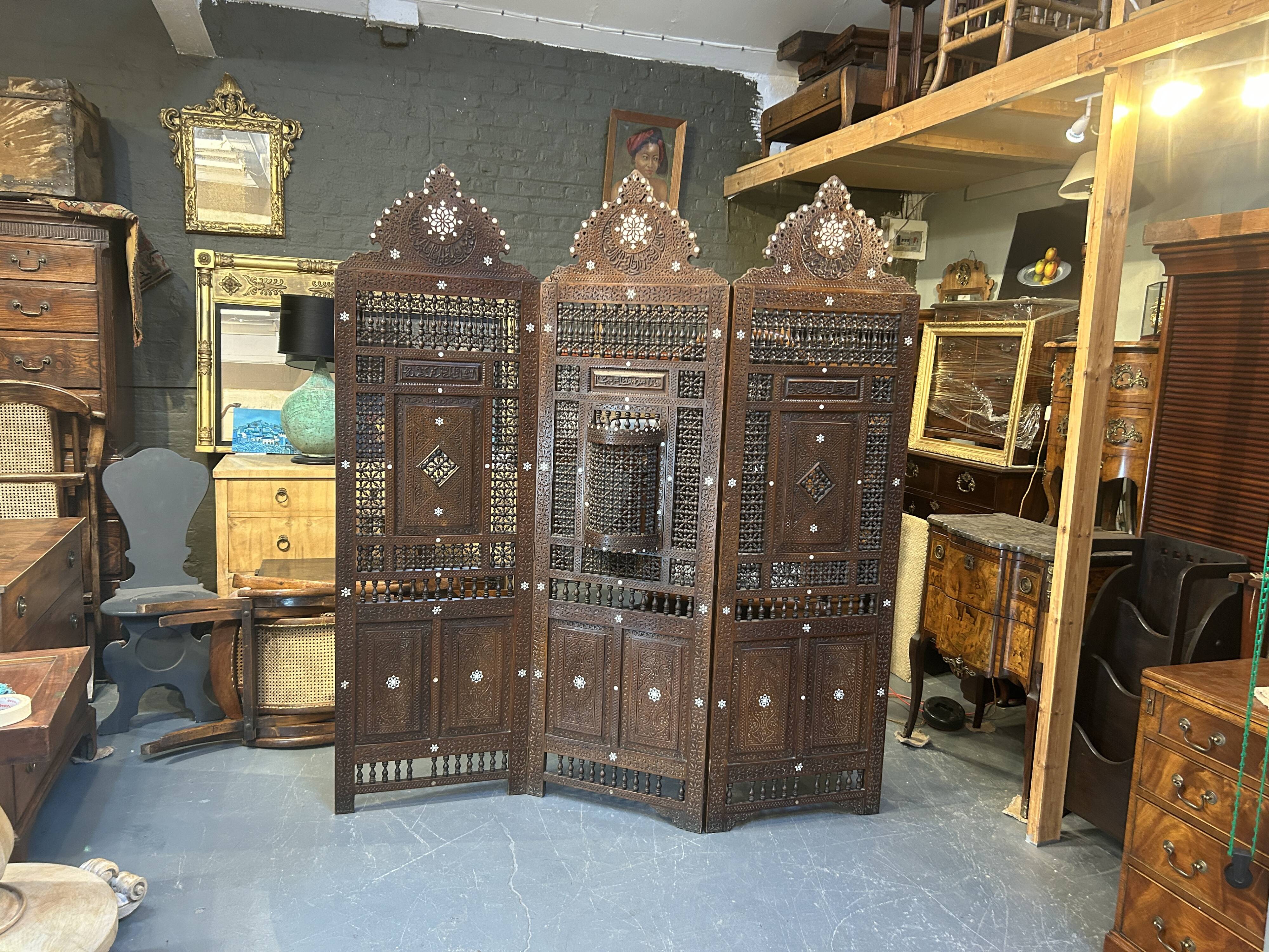Moorish Ottoman Room Divider Screen