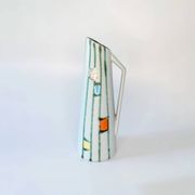 Vase en céramique Mondrian｜Allemagne 1950-60