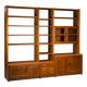 Mid-century modern Danish modular teak wall unit from Dyrlund, Denmark, 1970s